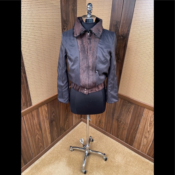 NWT Giorgio Emporio Made In Italy Persian Lamb Fur Coat Jacket XS - Picture 6 of 13